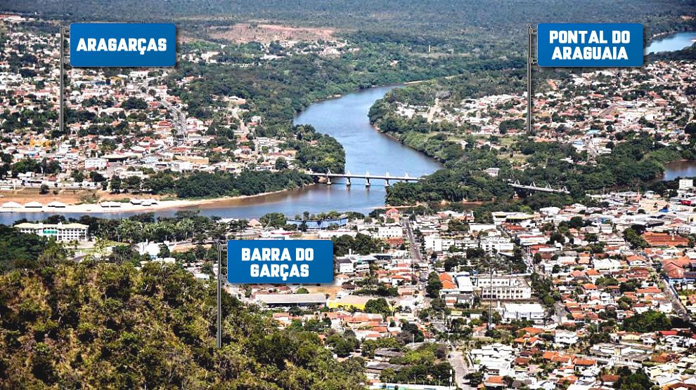 Divulgação das 3 cidades Região Encontro das Águas