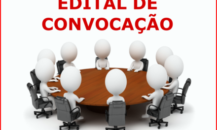 Edital de convocação de Assembleia Geral Extraordinária 20/03/2017