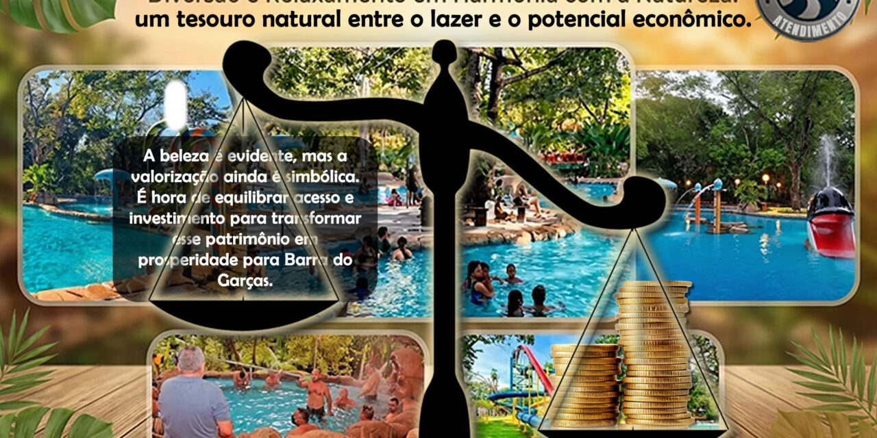 Parque das Águas Quentes em Barra do Garças