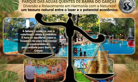 Parque das Águas Quentes em Barra do Garças