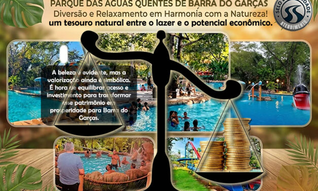 Parque das Águas Quentes em Barra do Garças